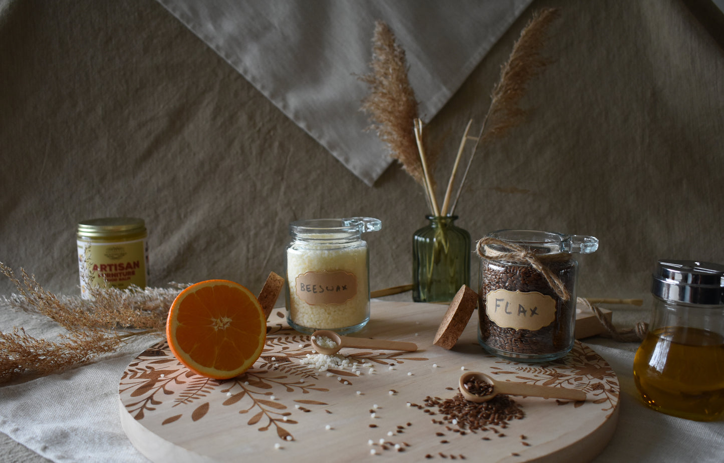 No. 524 Wood Balm – Natural Furniture Conditioner & Polish