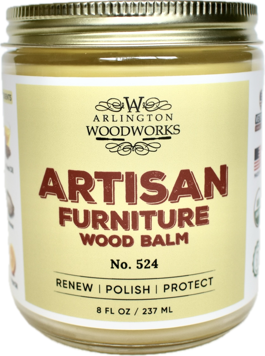 No. 524 Wood Balm – Natural Furniture Conditioner & Polish