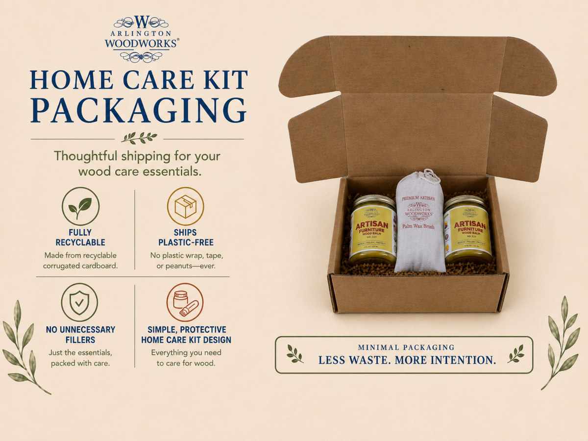 Arlington Woodworks Wood Balm lifestyle image