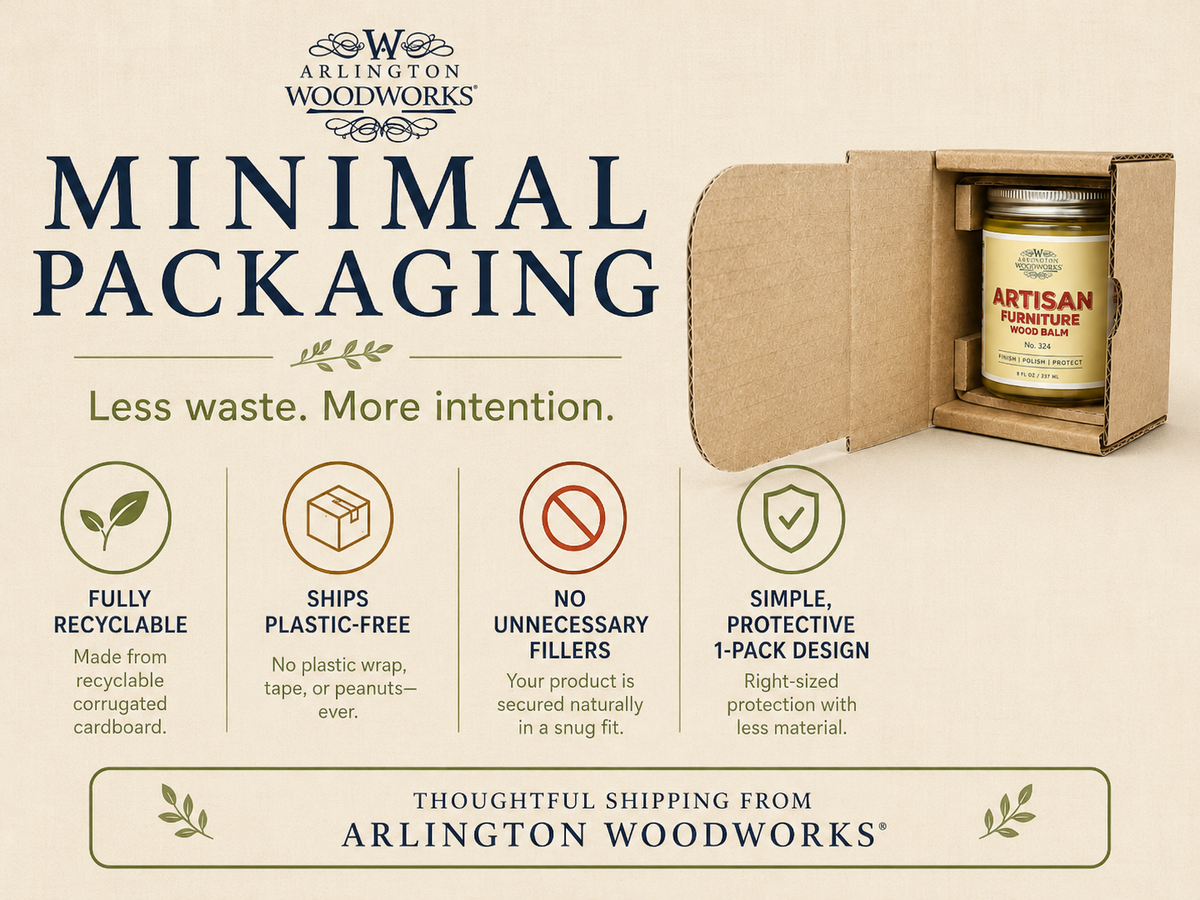 Arlington Woodworks Wood Balm lifestyle image