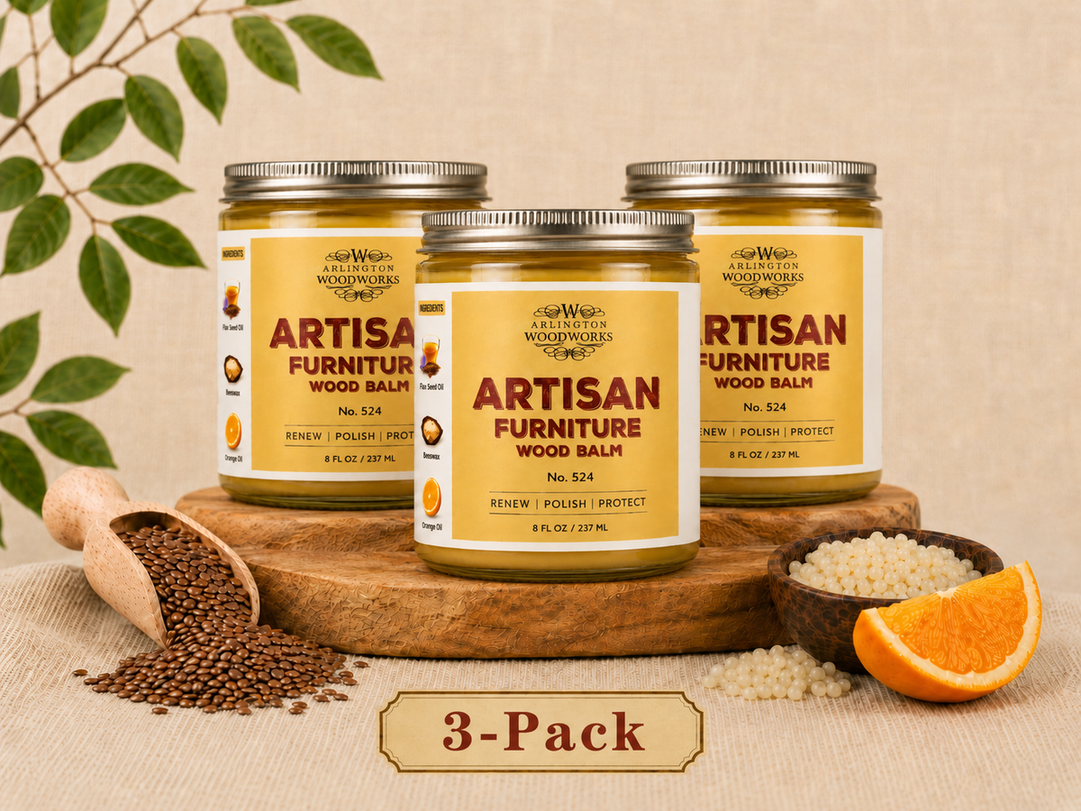 Artisan Furniture Wood Balm No. 524 — 3 Pack